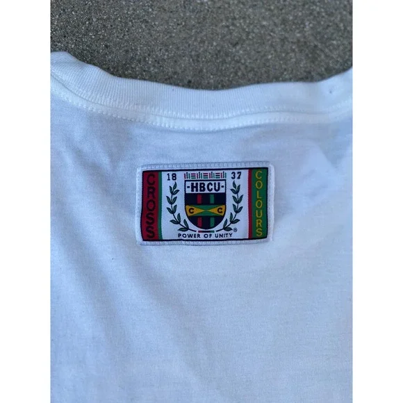 Cross Colours HBCU STOMP T-shirt - Picture 3 of 4
